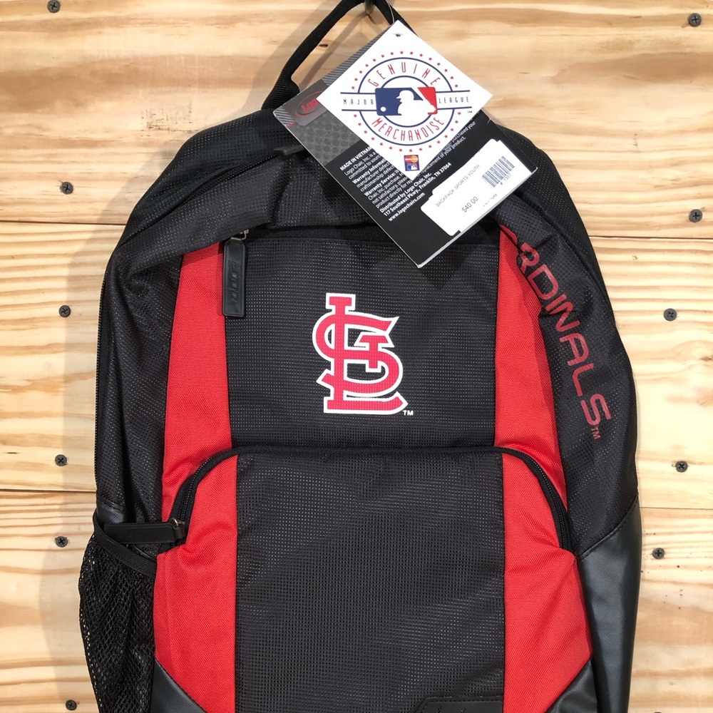 NWT ST LOUIS CARDINALS BACKPACK BOOK BAG